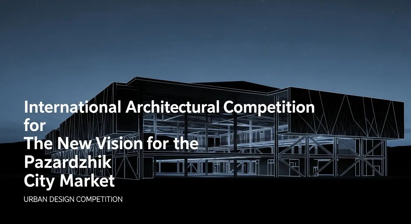 Architectural design of a modern city market